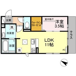 タリータウン大濠公園の物件間取画像